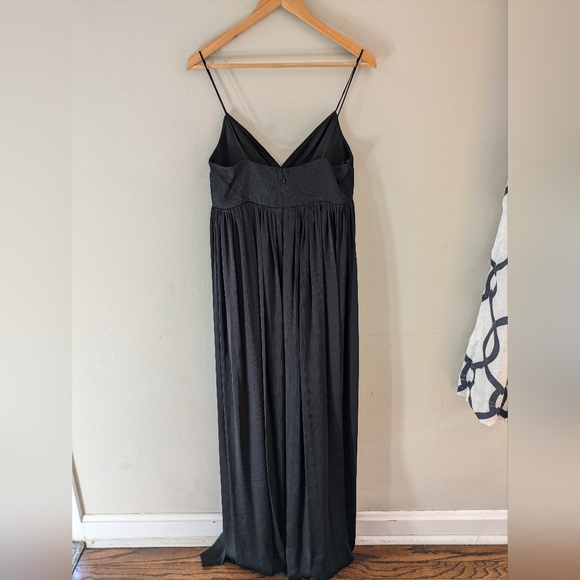 Sachin & Babi Jessica Black Maxi Slip Gown Size 6 - Picture 7 of 7